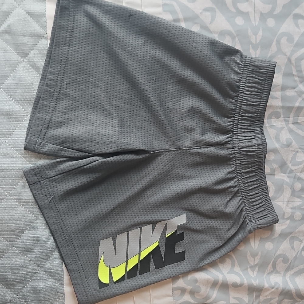 Nike Kids Black and Gray Shorts Duo - Picture 4 of 5